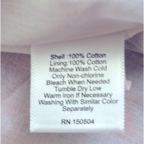 🆕 Classic Prep Hadley Mid-Dress. Fish Print. Smock Top with Tie Straps. Cotton - Picture 6 of 10